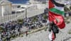 Moroccans protest ship reportedly carrying US fighter jet parts to Israel
