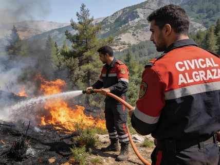 Algeria Declares Three Days of National Mourning After Deadly Wildfires Maghreb Insider