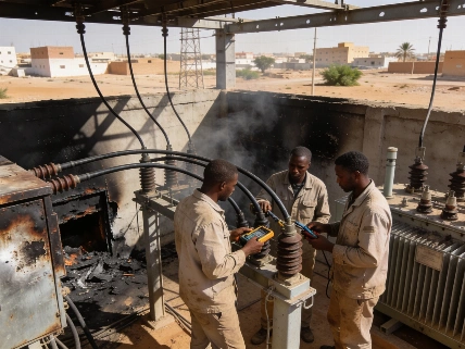 Nouakchott Substation Fires Raise Questions Over Cable Contracts Maghreb Insider