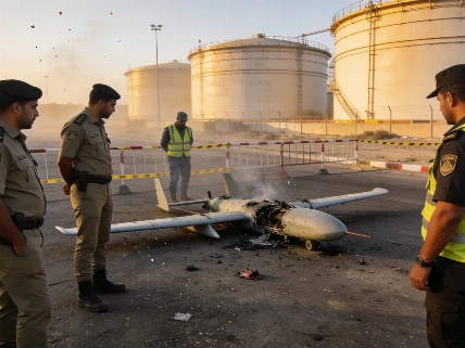 Drone Crash at Tripoli Fuel Depot Raises Security Fears, No Disruption Maghreb Insider