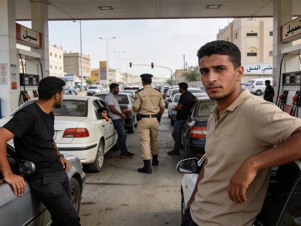 Libya Moves to Ease Petrol Station Queues in Tripoli Maghreb Insider