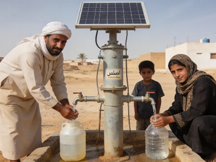UNICEF Deploys Solar Water Systems to Boost Access in Southern Libya Maghreb Insider