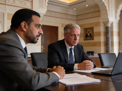 NOC Chairman and US Advisor Discuss Oversight of Libya Oil Budget Maghreb Insider