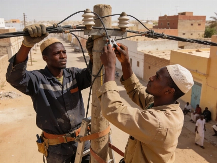 SOMELEC Restores Power to Key Nouakchott Districts After Substation Fires Maghreb Insider