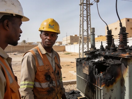 Mauritania Races to Restore Power After Nouakchott Substation Fire Maghreb Insider