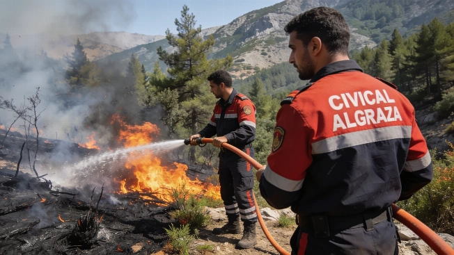 Algeria Declares Three Days of National Mourning After Deadly Wildfires Maghreb Insider