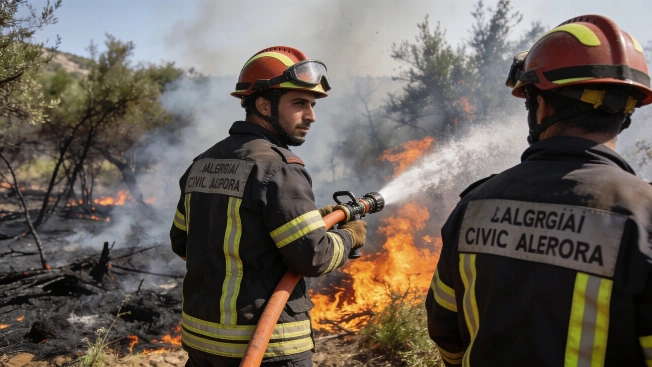 Algeria Battles Ongoing Wildfires as Civil Protection Reports 29 Active Blazes Maghreb Insider