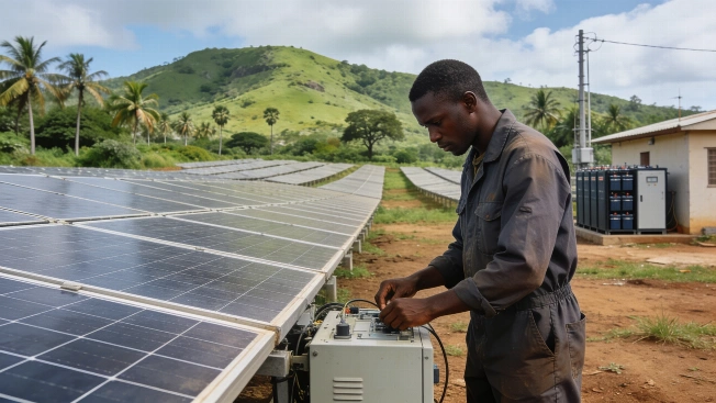 Comoros launches solar power plants to cut diesel reliance Maghreb Insider
