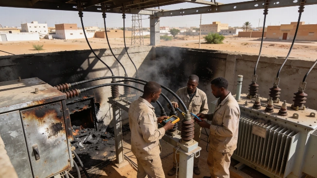 Nouakchott Substation Fires Raise Questions Over Cable Contracts Maghreb Insider