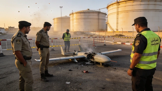 Drone Crash at Tripoli Fuel Depot Raises Security Fears, No Disruption Maghreb Insider