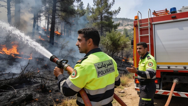 Algeria Deploys Additional Civil Protection Forces to Contain Wildfires Maghreb Insider
