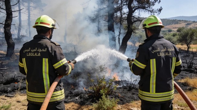 Algeria Battles 43 Active Wildfires Across 14 Provinces as Heat Intensifies Maghreb Insider