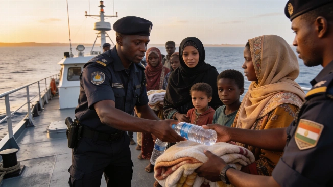 Mauritanian Coast Guard Rescues 315 Migrants Near Nouadhibou Maghreb Insider