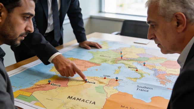 Russian outlet maps possible Geran-5 drone strike range from Algeria to France Maghreb Insider