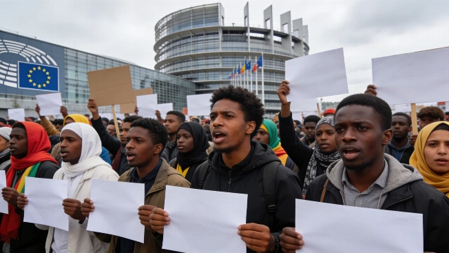 Brussels protest urges EU to act for Eritrean refugees in Libya Maghreb Insider