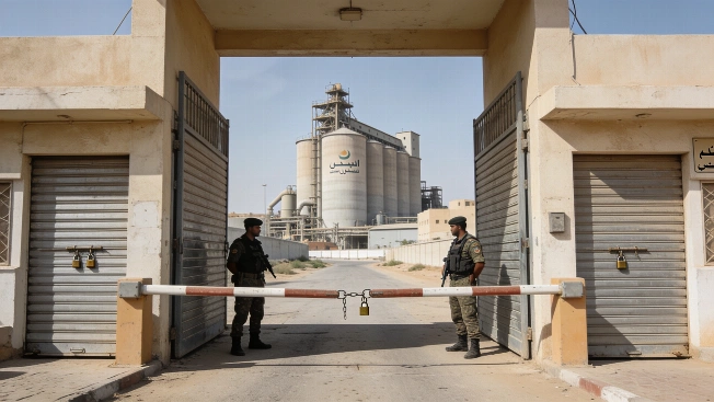 Security Forces Shut Down Ahlia Cement Plants in Zliten and Khoms Maghreb Insider